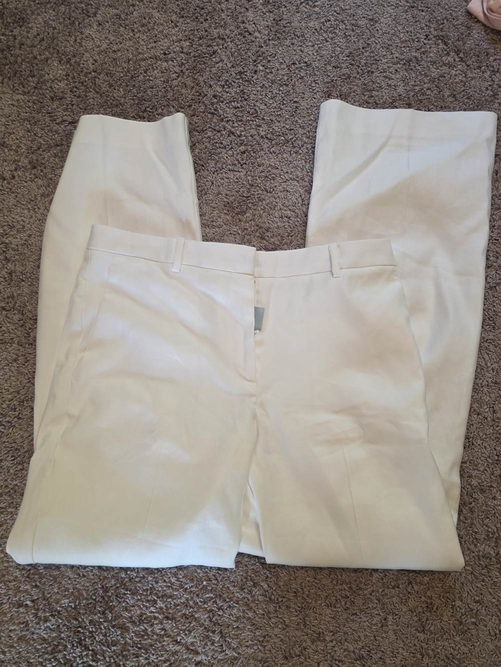 Ann Taylor Linen Cotton Suit Pants